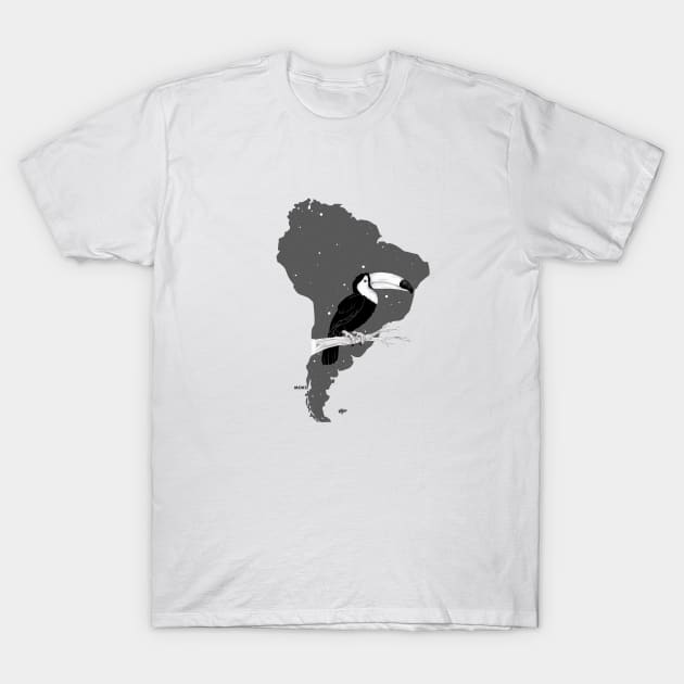 South America T-Shirt by MOKO